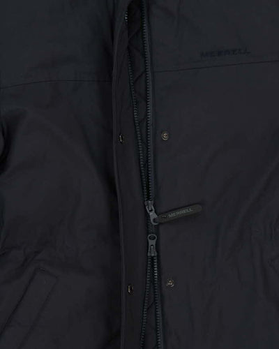 Vintage Women's Merrell Navy Goose Down Puffer Parka Jacket - L