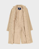Vintage Y2K 00s Burberry Cashmere Wool Blend Long Overcoat - XS
