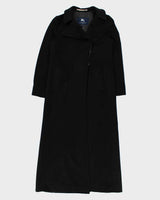 Vintage Y2K 00s Women's Burberry Cashmere Wool Blend Long Overcoat - XS