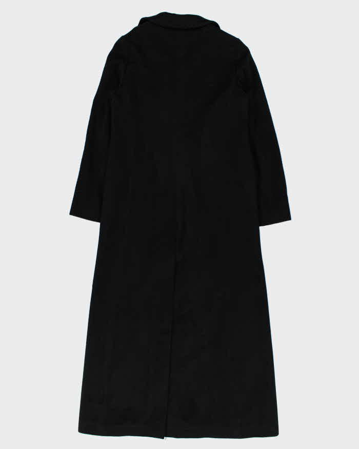 Vintage Y2K 00s Women's Burberry Cashmere Wool Blend Long Overcoat - XS