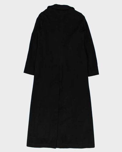 Vintage Y2K 00s Women's Burberry Cashmere Wool Blend Long Overcoat - XS