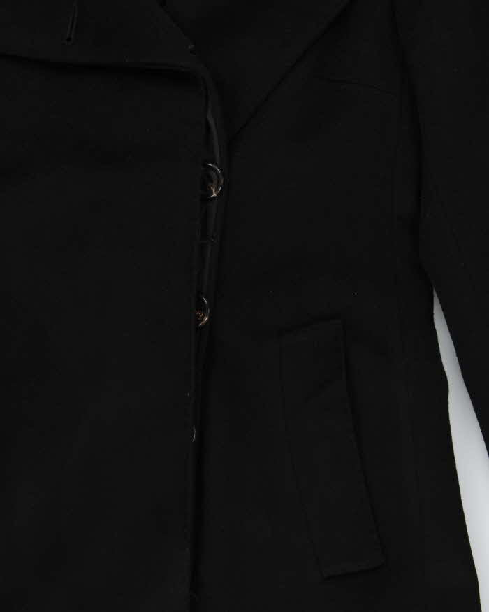 Vintage Y2K 00s Women's Burberry Cashmere Wool Blend Long Overcoat - XS