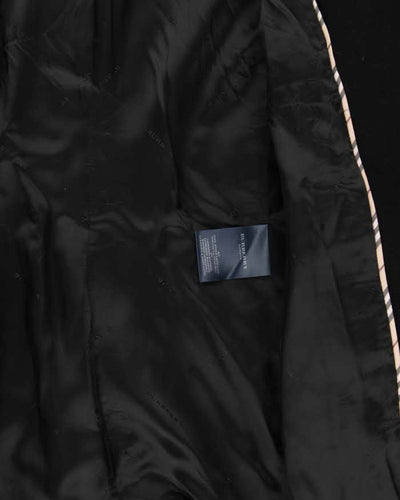 Vintage Y2K 00s Women's Burberry Cashmere Wool Blend Long Overcoat - XS