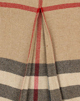 Vintage Y2K 00s Women's Burberry Nova Check Oversized Feature Wool Overcoat - XS