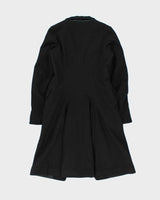 Vintage Jil Sander Women's Wool Single Breasted Long Overcoat - S