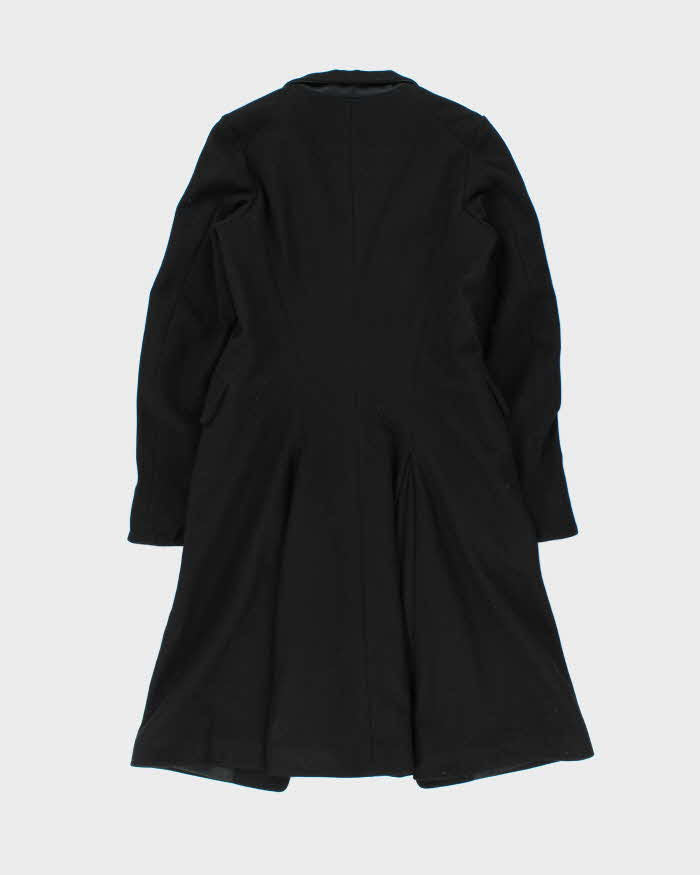 Vintage Jil Sander Women's Wool Single Breasted Long Overcoat - S
