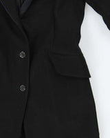 Vintage Jil Sander Women's Wool Single Breasted Long Overcoat - S