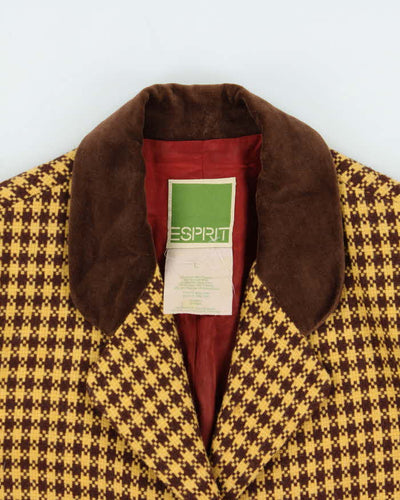 Vintage 80s Esprit Wool Blend Blazer Jacket -L