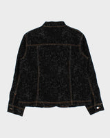 Vintage Y2K 00s Louis Jeans Women's Paisley Felt Contrast Stitch Jacket - XL