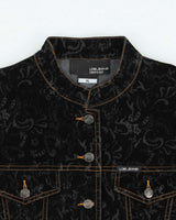 Vintage Y2K 00s Louis Jeans Women's Paisley Felt Contrast Stitch Jacket - XL