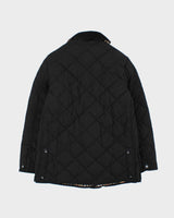 2024 Women's Burberry Corduroy Collared Nova Check Lined Quilted Shell Jacket - M