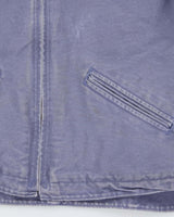 Vintage Y2K 00s Women's Carhartt Sandstone Sierra Lavender Sherpa Lined Hooded Workwear Jacket - M