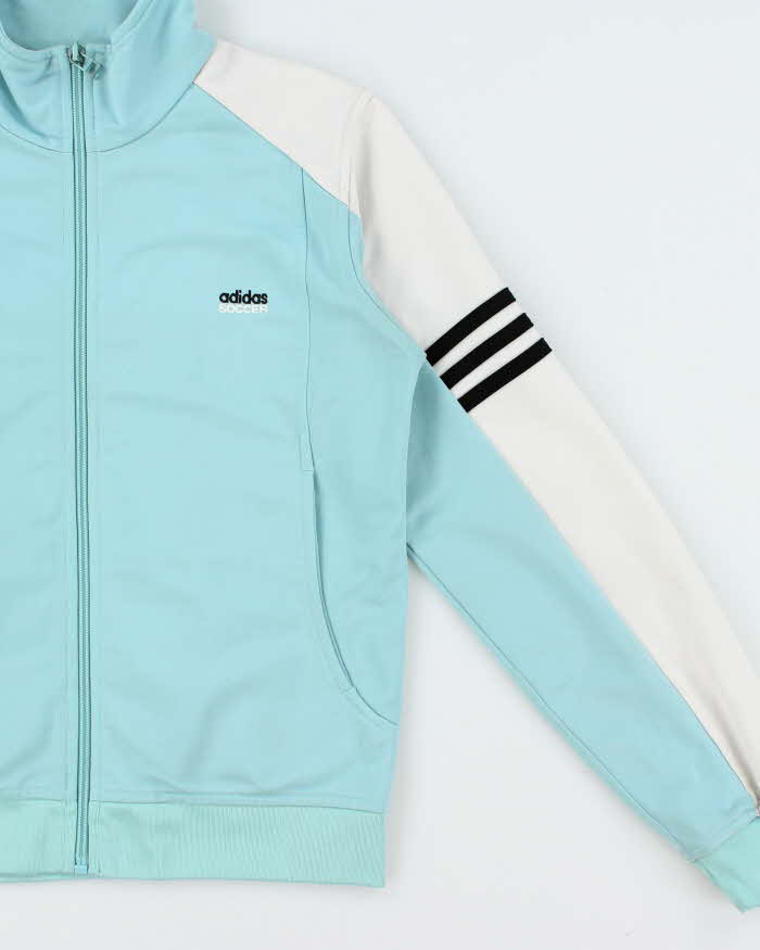 Vintage Y2K 00s Women's Adidas Soccer Track Jacket - S