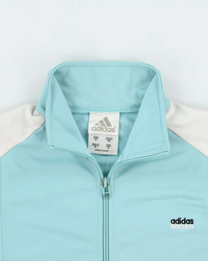 Vintage Y2K 00s Women's Adidas Soccer Track Jacket - S