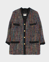 Vintage Louis Feraud Long Blazer Jacket - L