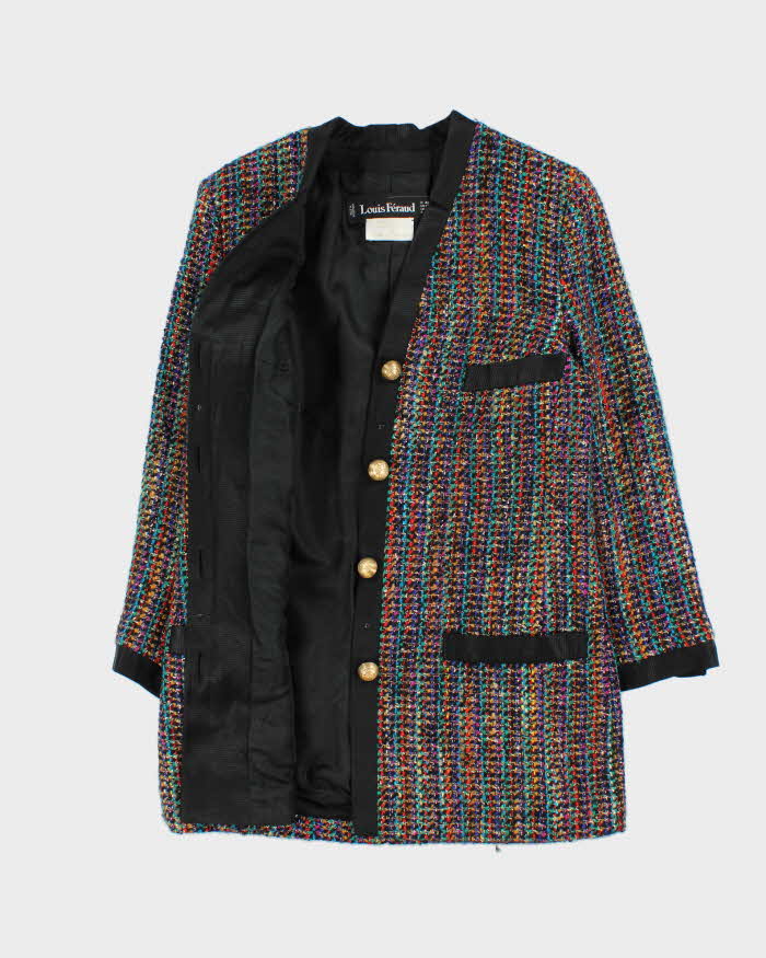 Vintage Louis Feraud Long Blazer Jacket - L