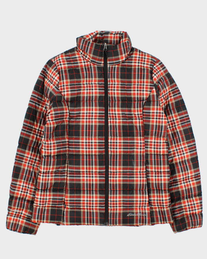 Vintage Eddie Bauer Check Lightweight Puffer Jacket - S