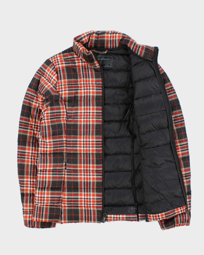 Vintage Eddie Bauer Check Lightweight Puffer Jacket - S