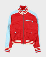 Vintage Y2K 00s 55DSL Diesel Women's Quilted Bomber Jacket - M