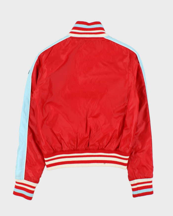 Vintage Y2K 00s 55DSL Diesel Women's Quilted Bomber Jacket - M