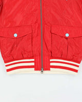 Vintage Y2K 00s 55DSL Diesel Women's Quilted Bomber Jacket - M