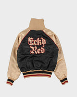 Vintage Y2K 00s Ecko Red Funnel Neck Satin Bomber Jacket - S