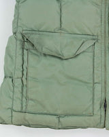 Vintage 1950s Alaska Sleeping Bag Co. Goose Filled Shearling Women's Puffer Jacket - L