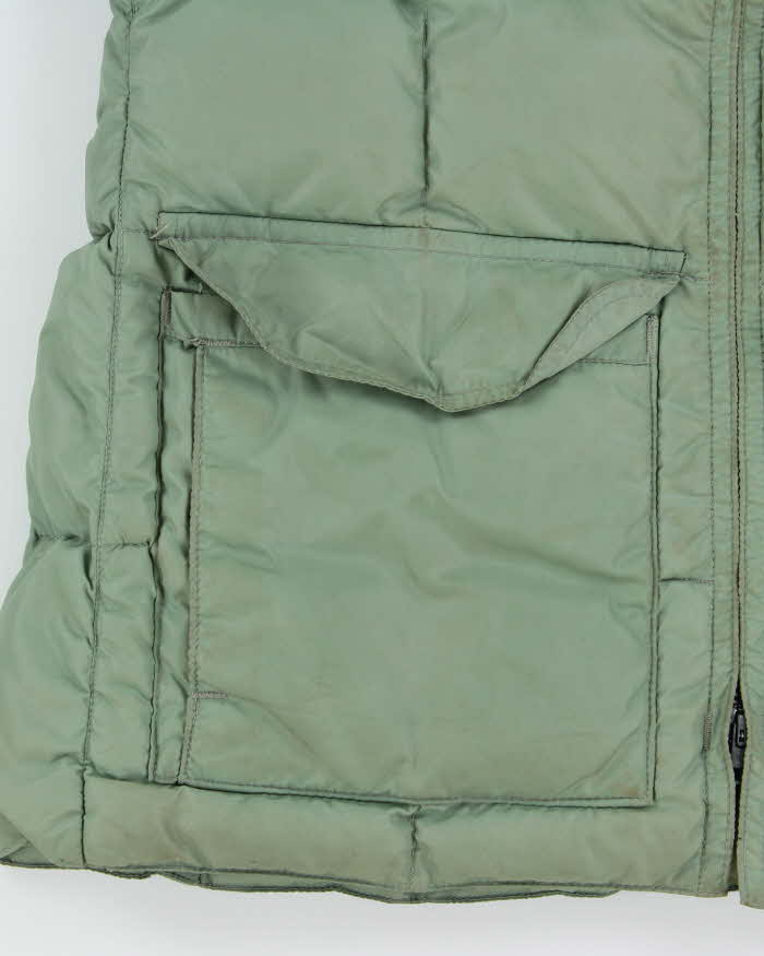 Vintage 1950s Alaska Sleeping Bag Co. Goose Filled Shearling Women's Puffer Jacket - L