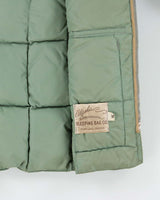 Vintage 1950s Alaska Sleeping Bag Co. Goose Filled Shearling Women's Puffer Jacket - L