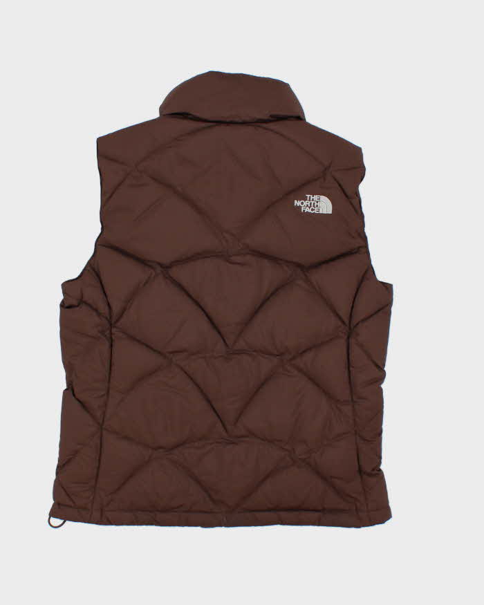 Vintage Y2K 00s The North Face Quilt 550 Down Fill Women's Puffer Gilet - S