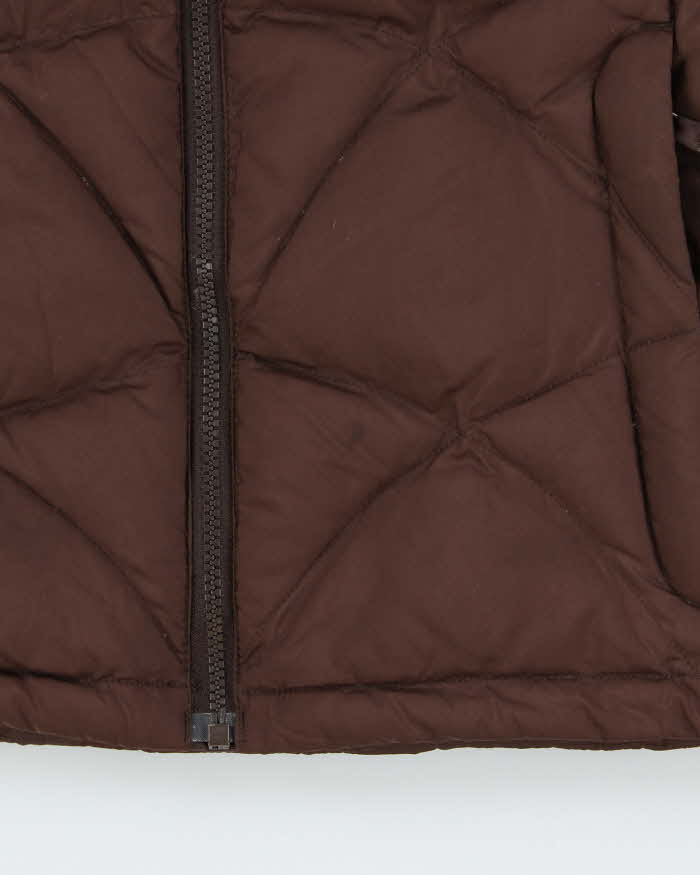 Vintage Y2K 00s The North Face Quilt 550 Down Fill Women's Puffer Gilet - S