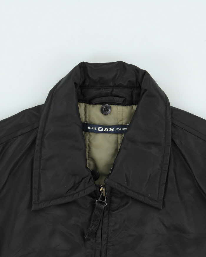 Vintage Y2K 00s Gas Jeans Women's Flight Bomber Jacket - S