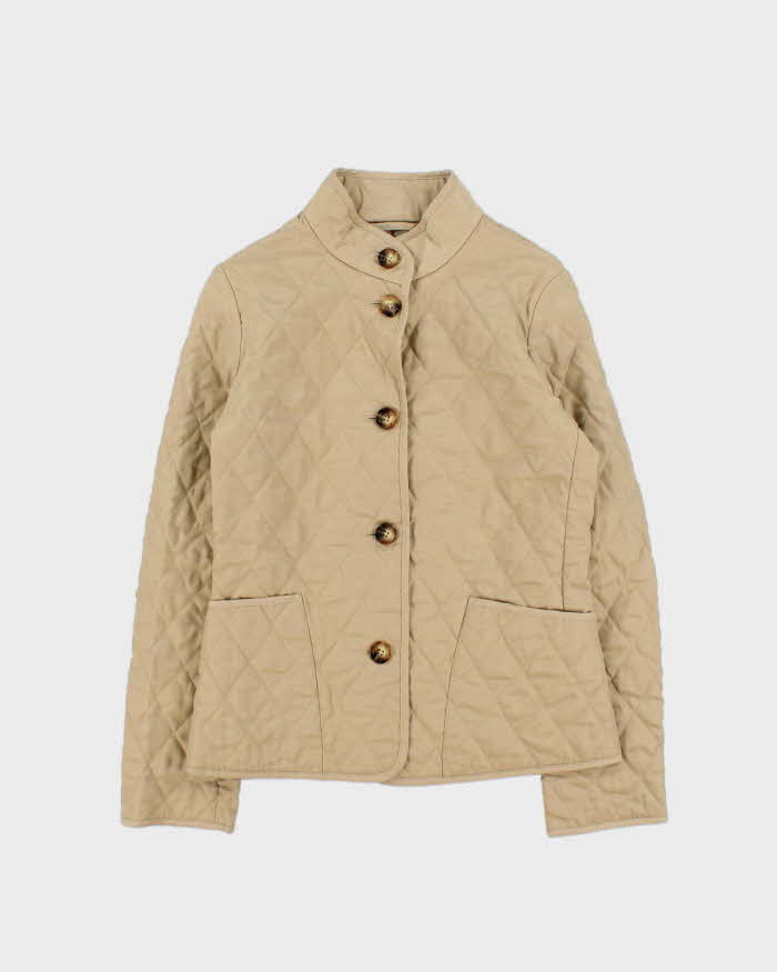 Vintage Y2K 00s Burberry Nova Check Lined Quilted Women's Jacket - XS