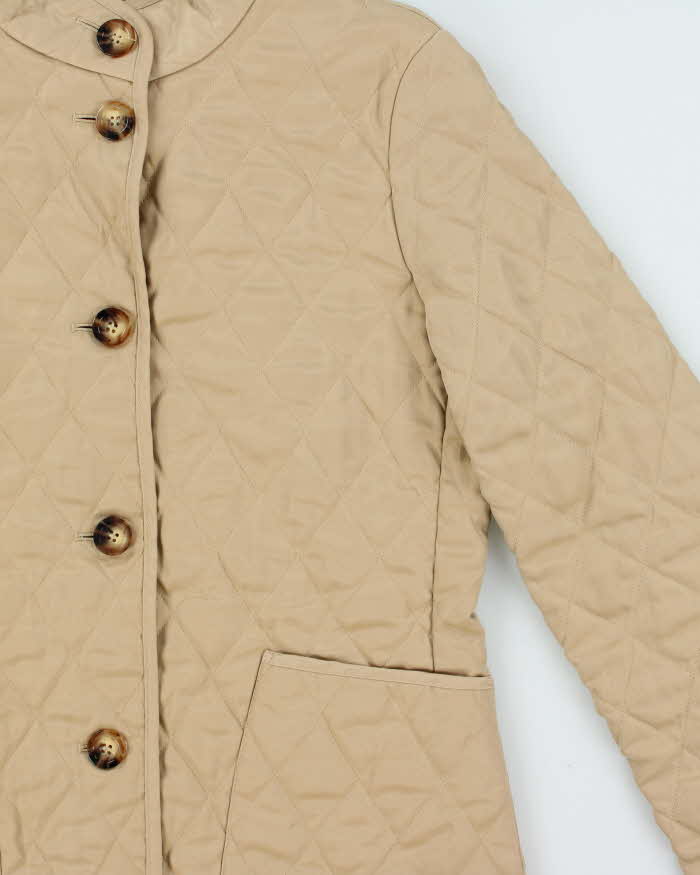 Vintage Y2K 00s Burberry Nova Check Lined Quilted Women's Jacket - XS
