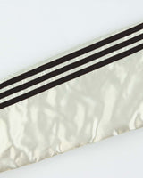 Vintage Y2K 00s Adidas Originals Quilted Satin Funnel Neck Women's Bomber Jacket - L