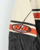 Vintage Y2K 00s Harley Davidson Cafe Racer Women's Biker Jacket - XL