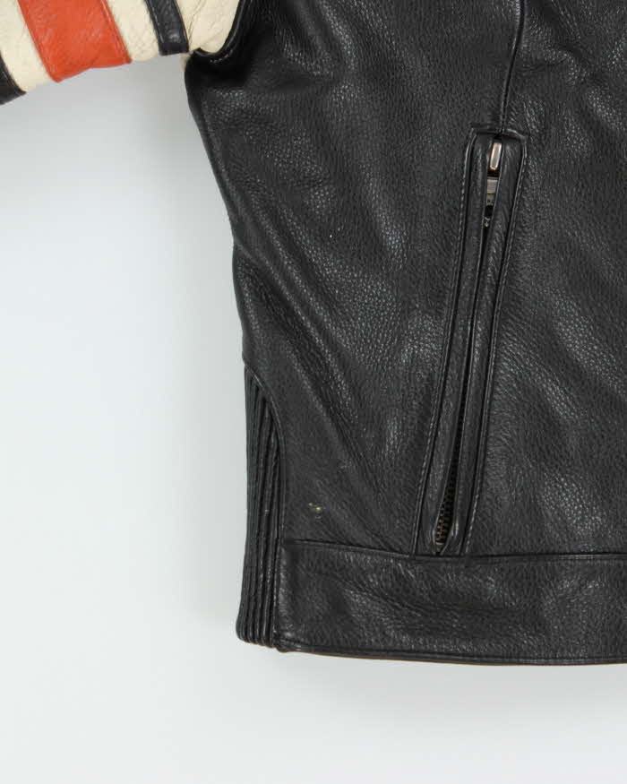 Vintage Y2K 00s Harley Davidson Cafe Racer Women's Biker Jacket - XL
