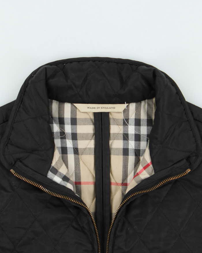 Vintage Y2K 00s Burberry Nova Check Lined Quilted Women's Jacket - XS