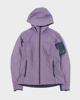 2014 Arc'teryx 'Gamma MX 'Hoody' Women's Lilac Soft Shell Tech Jacket - S