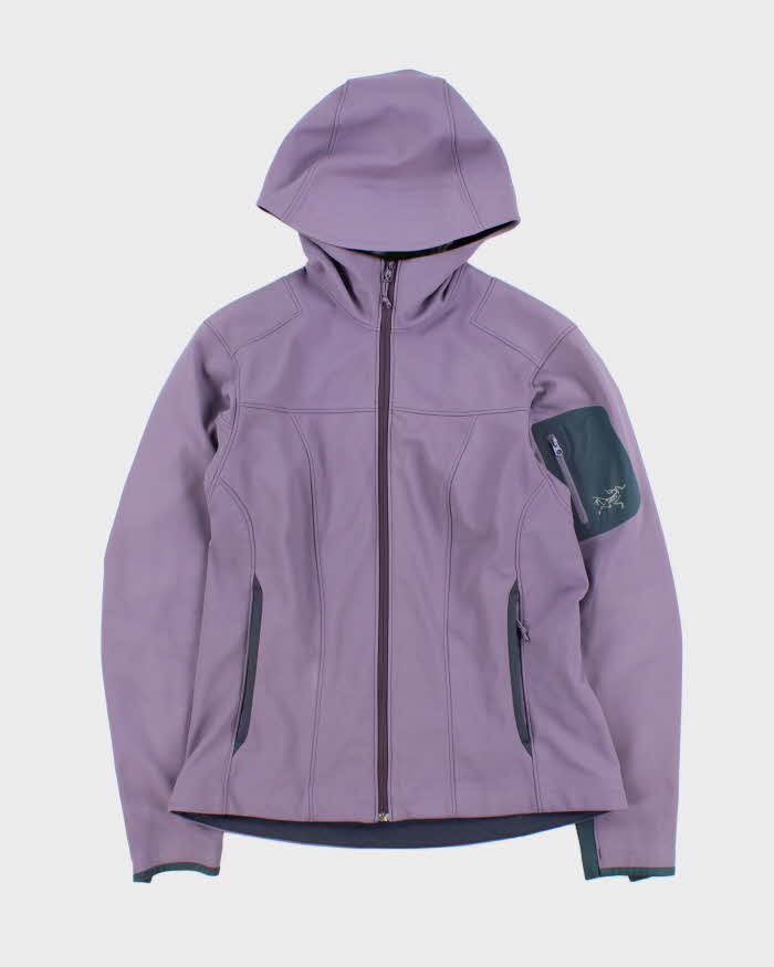 2014 Arc'teryx 'Gamma MX 'Hoody' Women's Lilac Soft Shell Tech Jacket - S