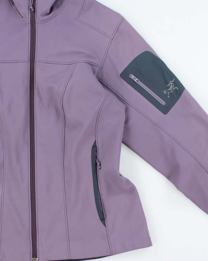 2014 Arc'teryx 'Gamma MX 'Hoody' Women's Lilac Soft Shell Tech Jacket - S