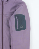 2014 Arc'teryx 'Gamma MX 'Hoody' Women's Lilac Soft Shell Tech Jacket - S