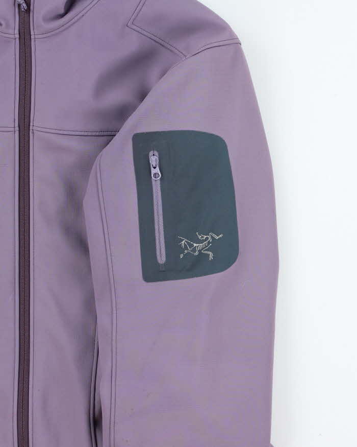 2014 Arc'teryx 'Gamma MX 'Hoody' Women's Lilac Soft Shell Tech Jacket - S