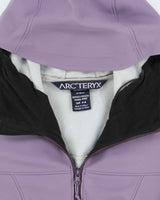 2014 Arc'teryx 'Gamma MX 'Hoody' Women's Lilac Soft Shell Tech Jacket - S