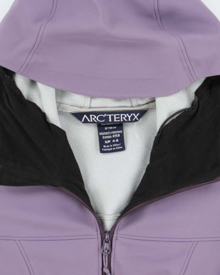 2014 Arc'teryx 'Gamma MX 'Hoody' Women's Lilac Soft Shell Tech Jacket - S