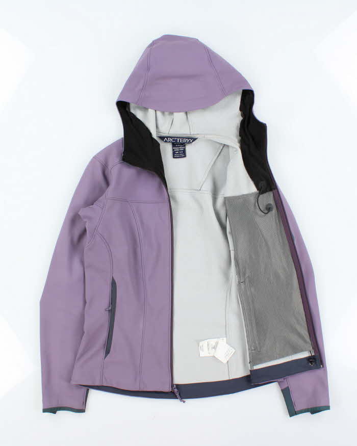 2014 Arc'teryx 'Gamma MX 'Hoody' Women's Lilac Soft Shell Tech Jacket - S