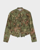Vintage Y2k 00s Guess Camouflage Lightweight Jacket - S