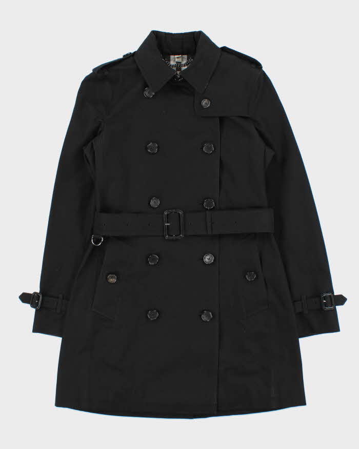 Vintage Y2K 00s Burberry Kensington Made In England Double Breasted Women's Trench Coat - S