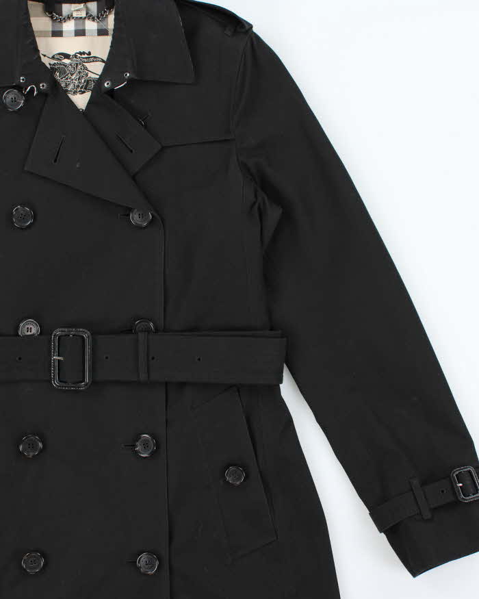 Vintage Y2K 00s Burberry Kensington Made In England Double Breasted Women's Trench Coat - S