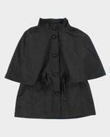 Vintage 00s Betsey Johnson Waterproof Cape Jacket - L
